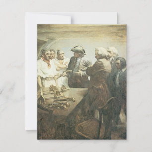 Piratenveteranen beim Vorbereiten einer Meuterei v