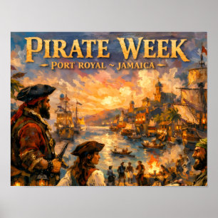 Piratenwoche in Port Royal Poster