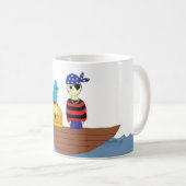 Piraterie auf See Kaffeetasse (VorderseiteRechts)