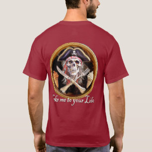 Piraterie "Bring mich in dein Lido" mit Eiscreme T-Shirt