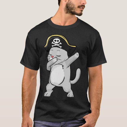 Piraterie Niedliche KatzenLieben Katzen Katzen Kat T-Shirt (Vorderseite)