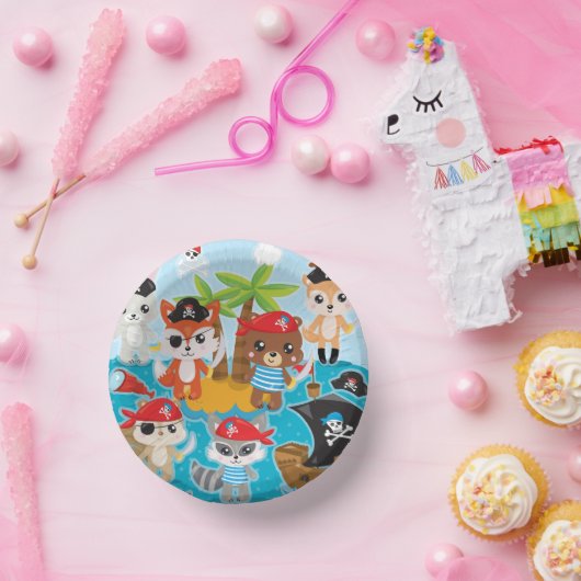 Piraterie Pappteller (Party)