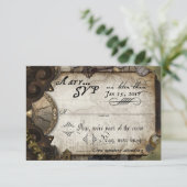 Piratersvp RSVP Karte (Stehend Vorderseite)