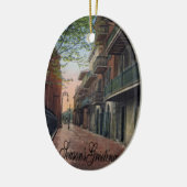 Pirates Alley French Quarter Keramik Ornament (Links)
