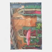 Pirates Alley New Orleans Geschirrtuch (Vertikal)