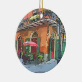 Pirates Alley New Orleans Keramik Ornament (Rechts)