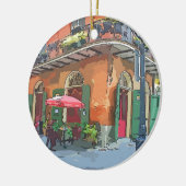 Pirates Alley New Orleans Keramik Ornament (Links)