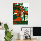 Pirates Alley Poster (Heimbüro)
