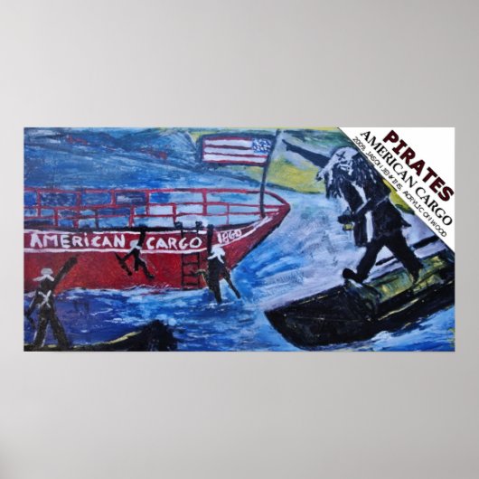 PIRATES AMERICAN CARGO POSTER (Vorne)