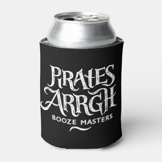 Pirates Arrgh Booze Masters Dosenkühler (Kanne Vorderseite)