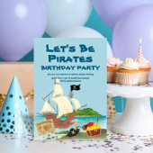 Pirates Birthday Einladung