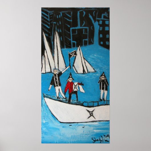 PIRATES-BLUES POSTER (Vorne)