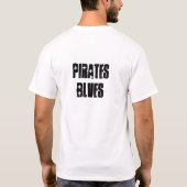 PIRATES-BLUES T-Shirt (Rückseite)