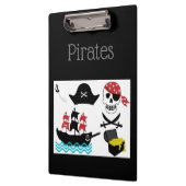 Pirates Clipboard Klemmbrett (Links)