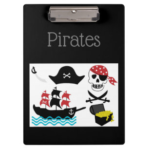 Pirates Clipboard Klemmbrett