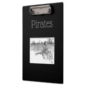 Pirates Clipboard Klemmbrett (Links)