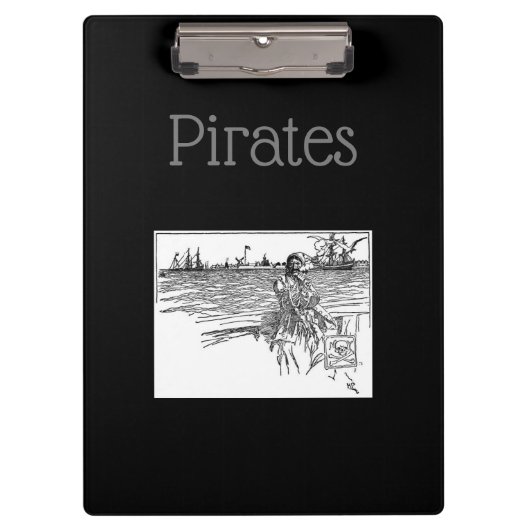 Pirates Clipboard Klemmbrett (Vorderseite)