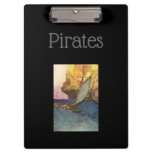 Pirates Clipboard Klemmbrett (Vorderseite)