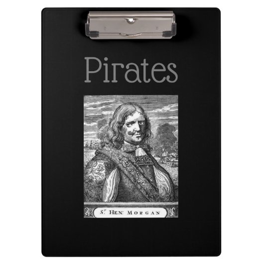 Pirates Clipboard Klemmbrett (Vorderseite)
