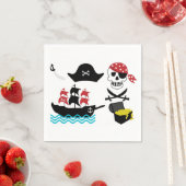 Pirates Cocktail Napkin Serviette (Beispiel)