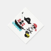 Pirates Cocktail Napkin Serviette (Ecke)