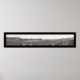 Pirates Giants Baseball Foto 1905 Poster