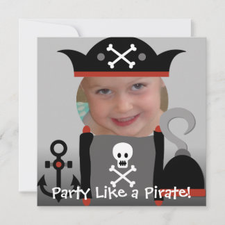 Pirates Girl Party wie ein Pirate zum Geburtstag l Einladung