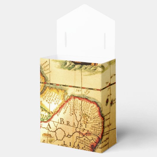 Pirates Gold Treasmap Tent Fevor Box Geschenkschachtel (Geöffnet)