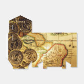 Pirates Gold Treasmap Tent Fevor Box Geschenkschachtel (Ungefaltet)