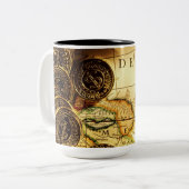 Pirates Gold Treasure Karte Tasse (Vorderseite Links)