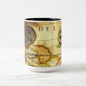 Pirates Gold Treasure Karte Tasse (Mittel)