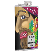 Pirate's Hot Rum Toddy recipe Caribbean coffee Flachmann (Rechts)