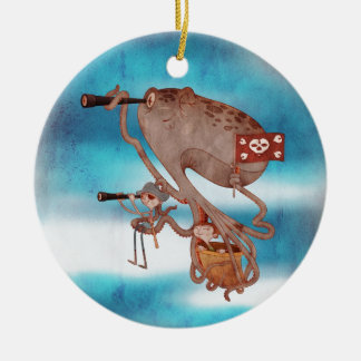 Pirates. Imagination and fantasy, cute, and Keramik Ornament