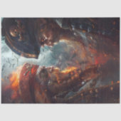 Pirates in a Duel Decoupage Tissue Paper Seidenpapier (Vorderseite)