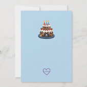 Pirates Life for THREE, Pirate 3rd Birthday Einladung (Rückseite)