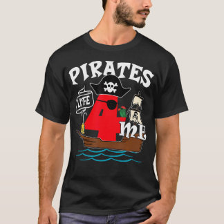 Pirates Life Me Geburtstag Junge Jahre alt Geburts T-Shirt