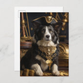 Pirates Party Harty Einladungspostkarte (Vorne/Hinten)