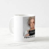 PIRATE'S QUEEN KAFFEETASSE (Vorderseite Links)