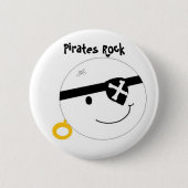Pirates Rock Button (Vorderseite)