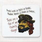 Pirates Rock! Mousepad (Vorne)