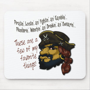 Pirates Rock! Mousepad