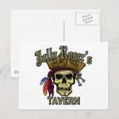 Pirates Rock! Postkarte (Vorne/Hinten)