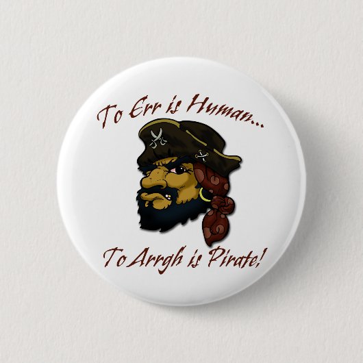 Pirates RULE! Button (Vorderseite)