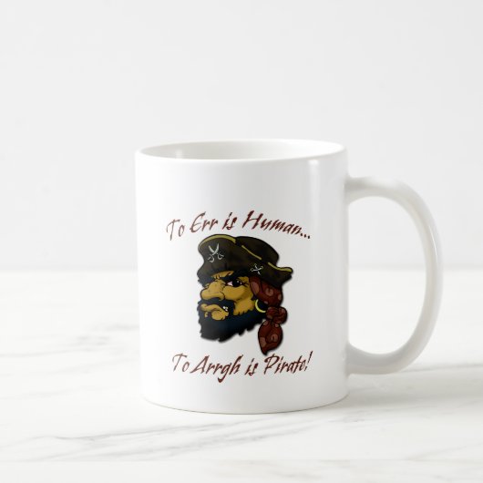 Pirates RULE! Kaffeetasse (Rechts)