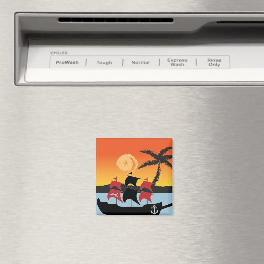 Pirates Ship Magnet (In Situ (Geschirrspüler))