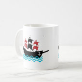 Pirates Ship Tasse (Vorderseite Links)