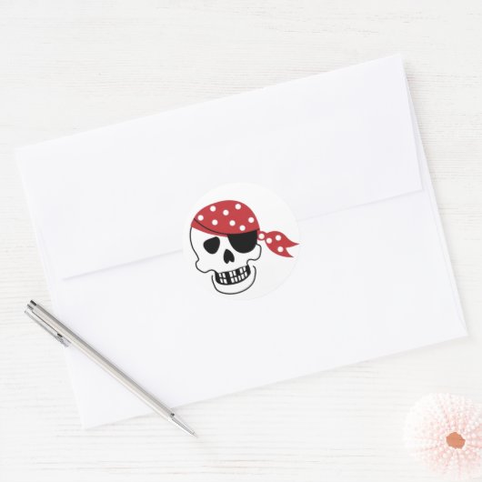 Pirates Skull Sticker (Umschlag)