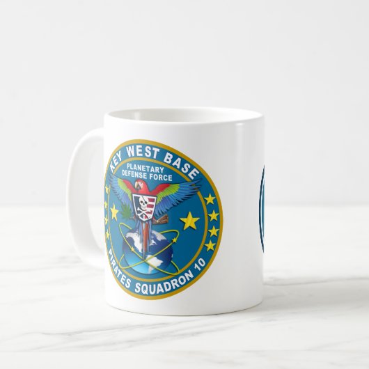 Pirates Squadron Kaffeetasse (Vorderseite Links)