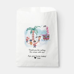 Pirates Treashunt Karte Kinder Junge Geburtstag Geschenktütchen