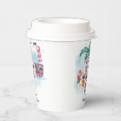 Pirates Treashunt Karte Kinder Junge Geburtstag Pappbecher (Rechts)